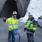 Light Weight Deflectometer at Padastertal tunnel construction
